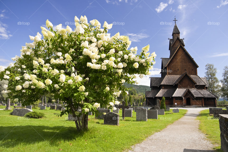 Old church in Norway 