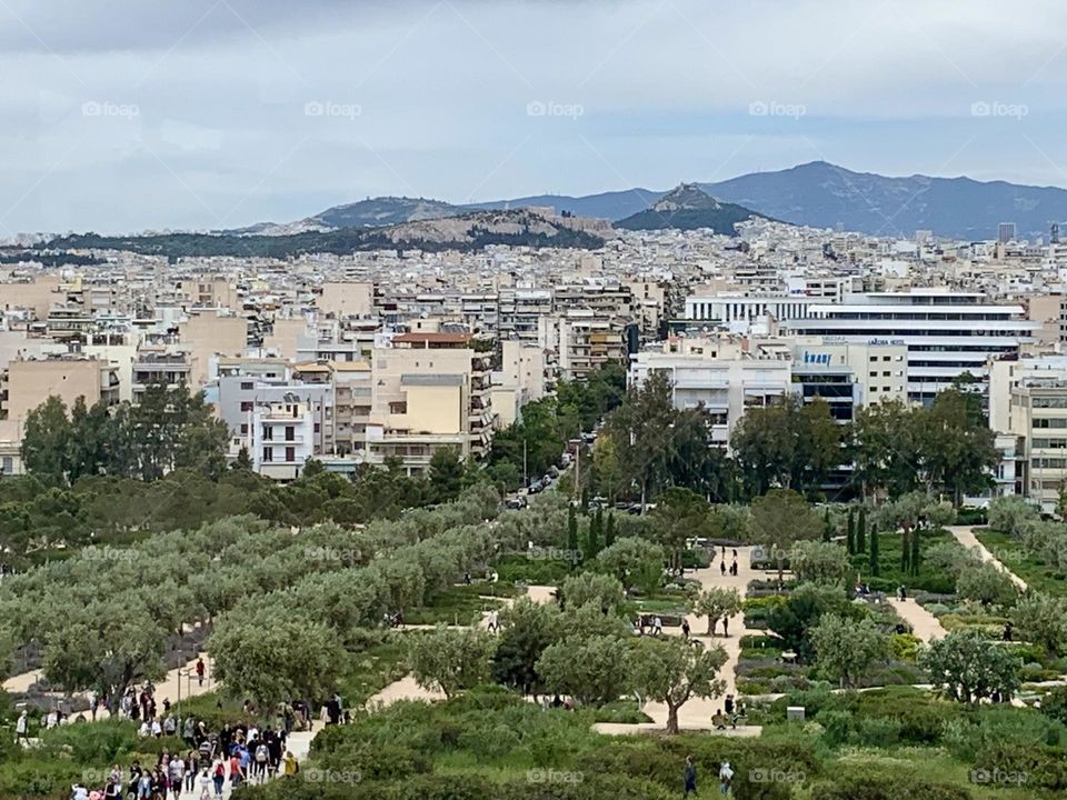 Athens view 