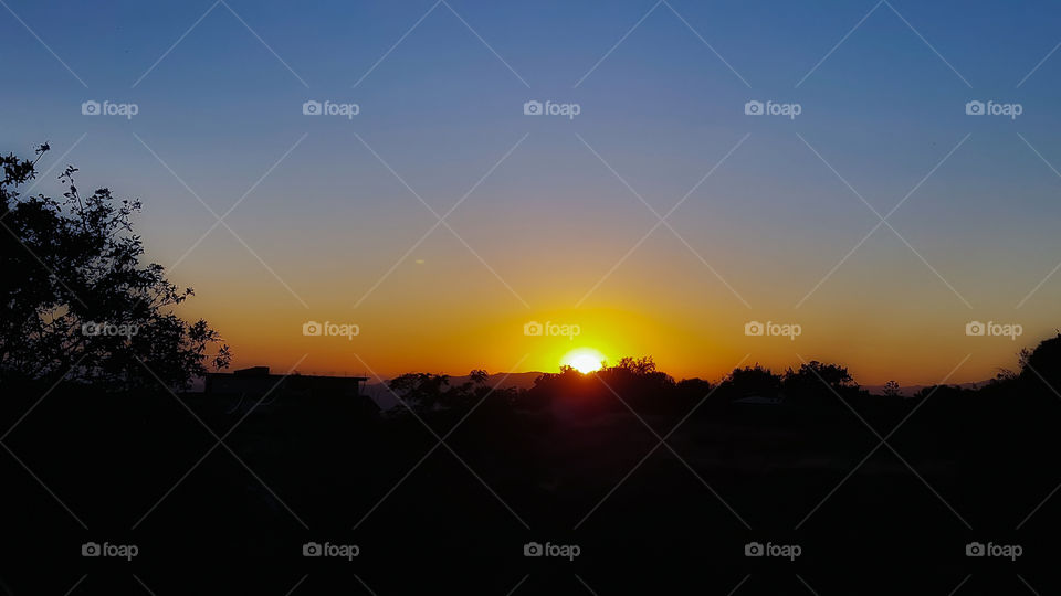 sun sunset