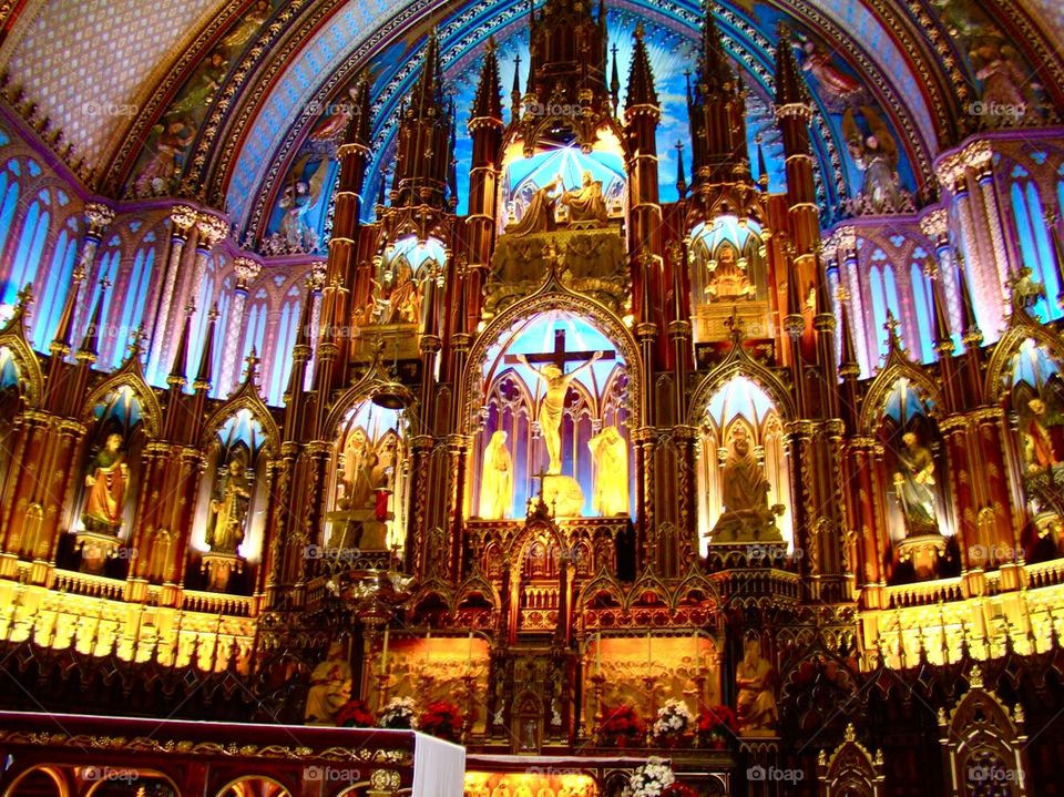 Montreal Notre Dame Cathedral 