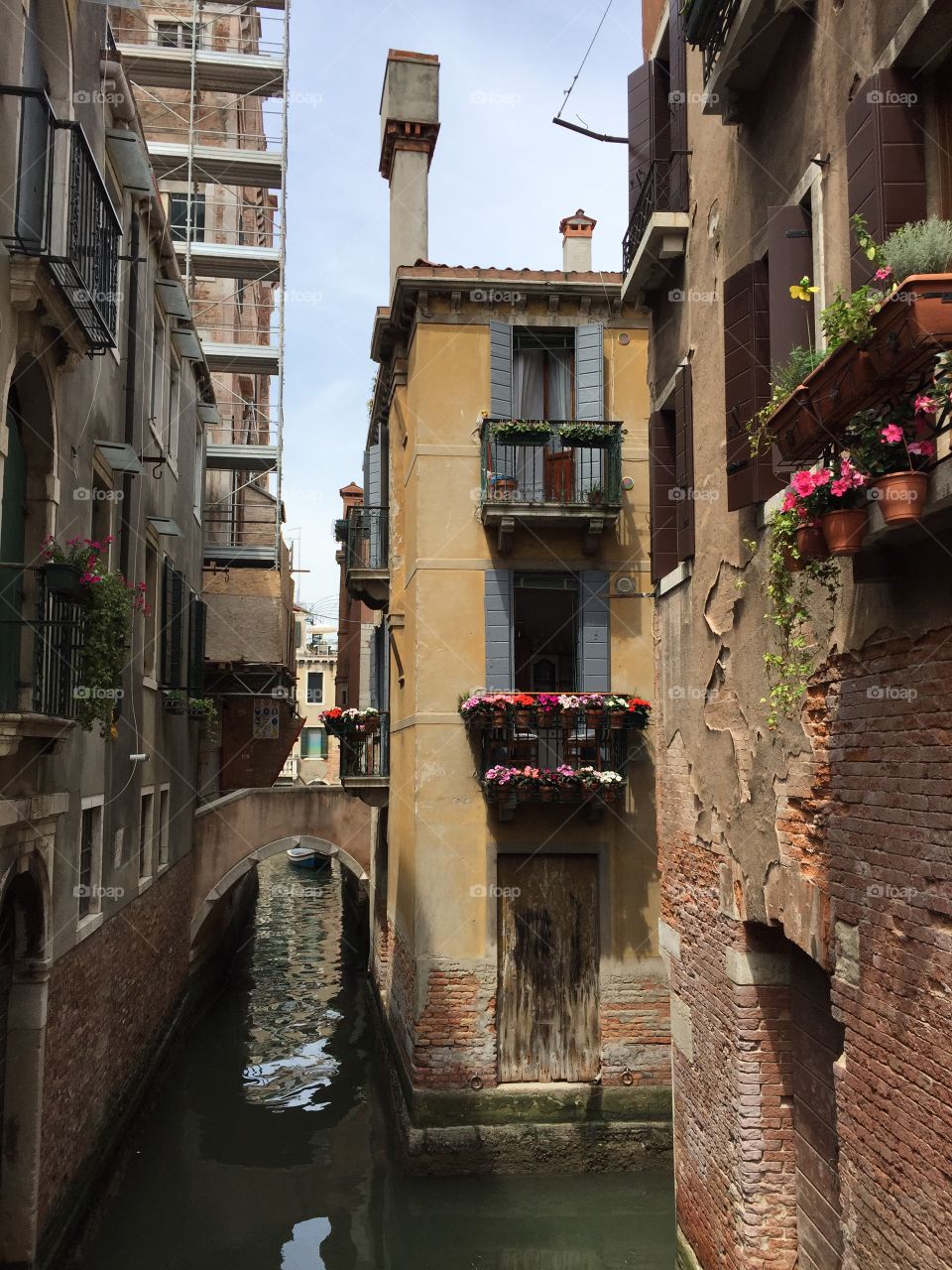 Venice Canal. Venice. May, 2015.