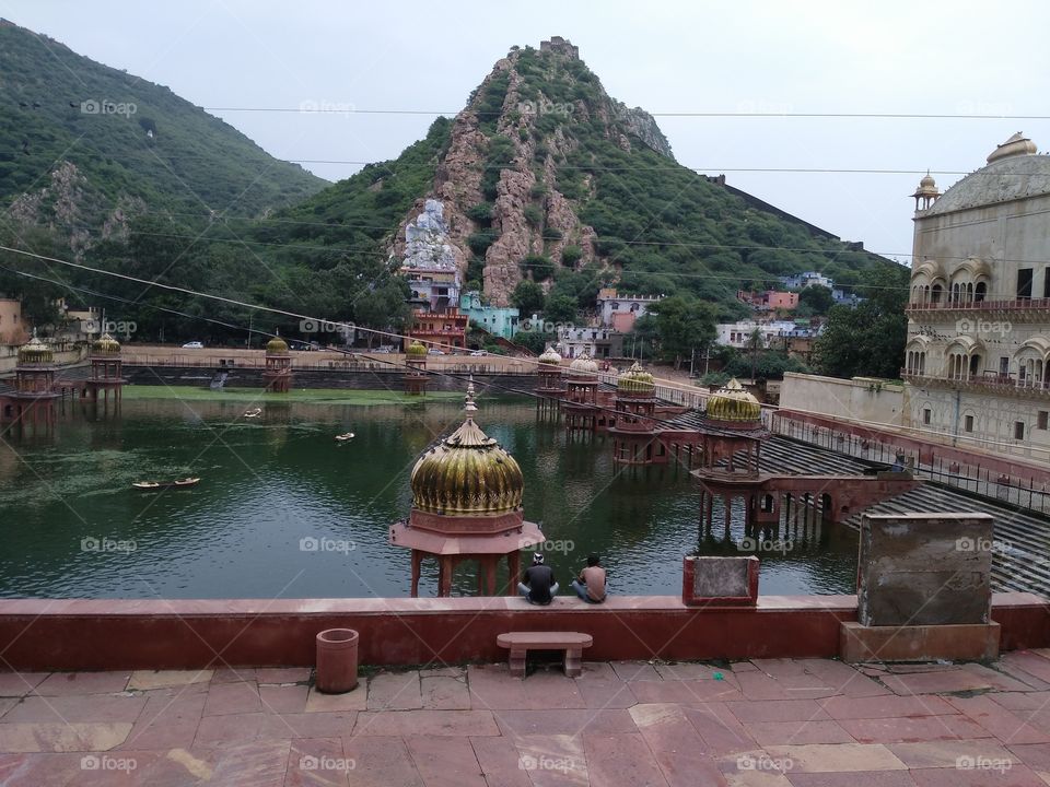 View from the temple