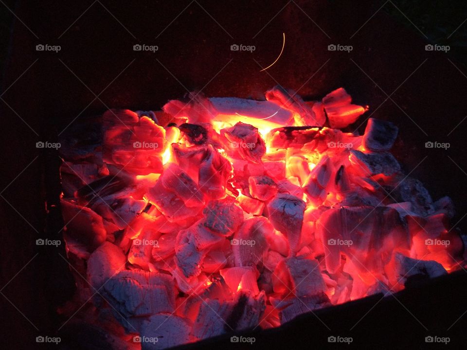 BBQ coals