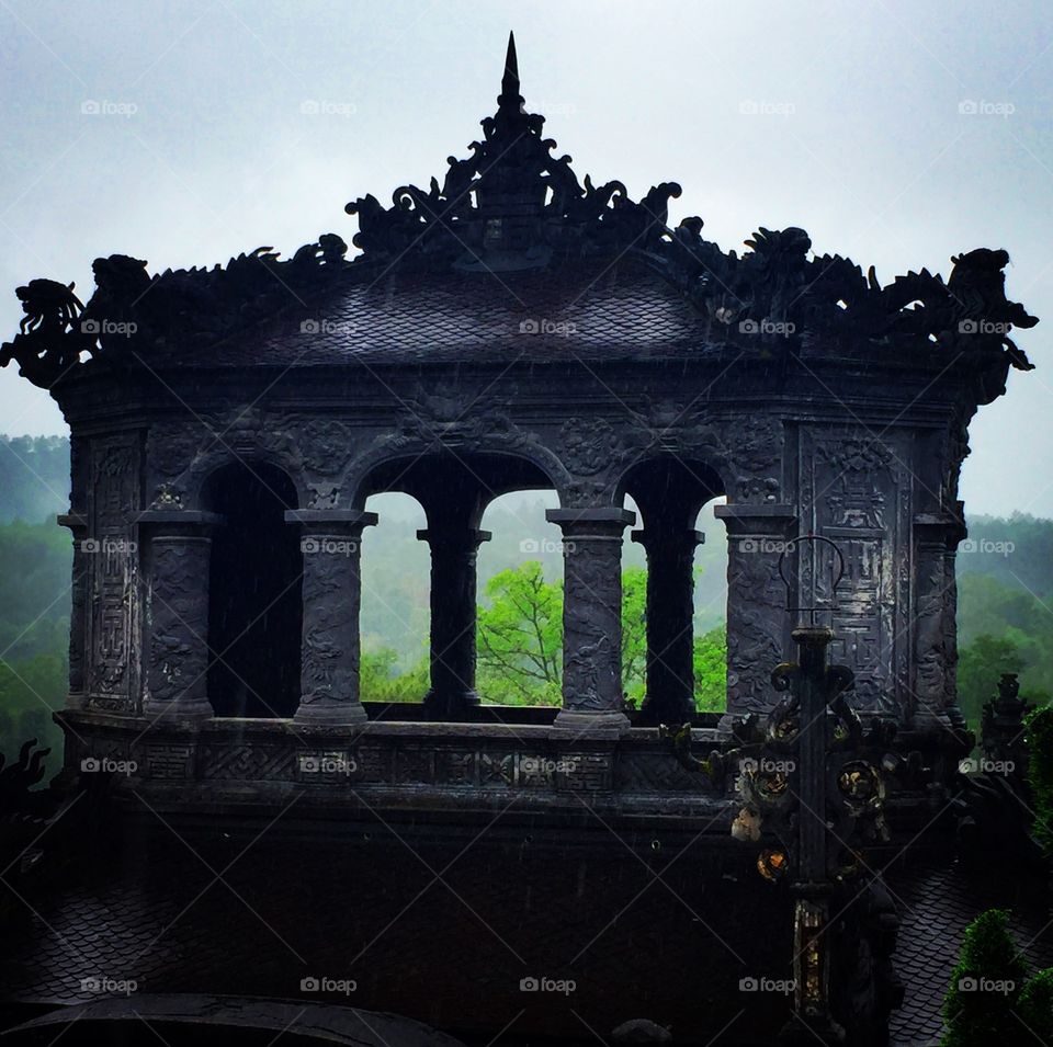 Tomb of Khai Dinh, Hue, Vietnam 