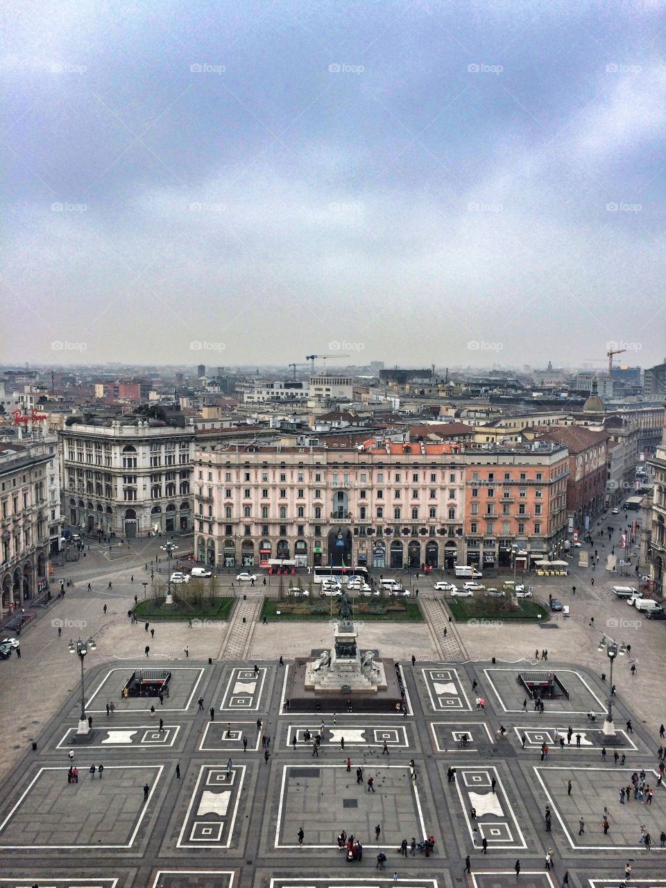 Milano, Italy from Duomo