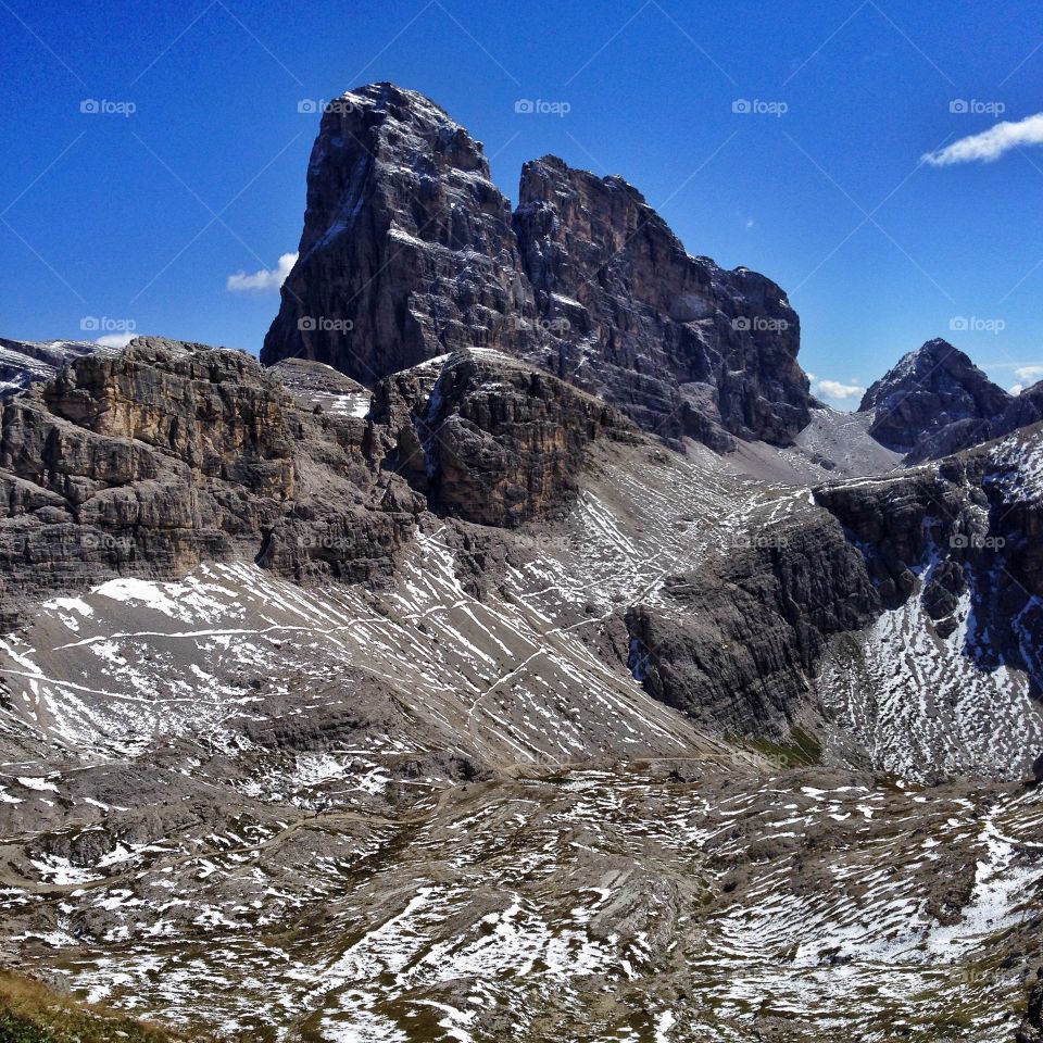 Peak in the Italian Dolomites