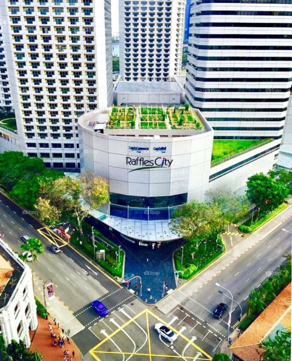 A view from Carlton Hotel,  Singapore. 🇸🇬