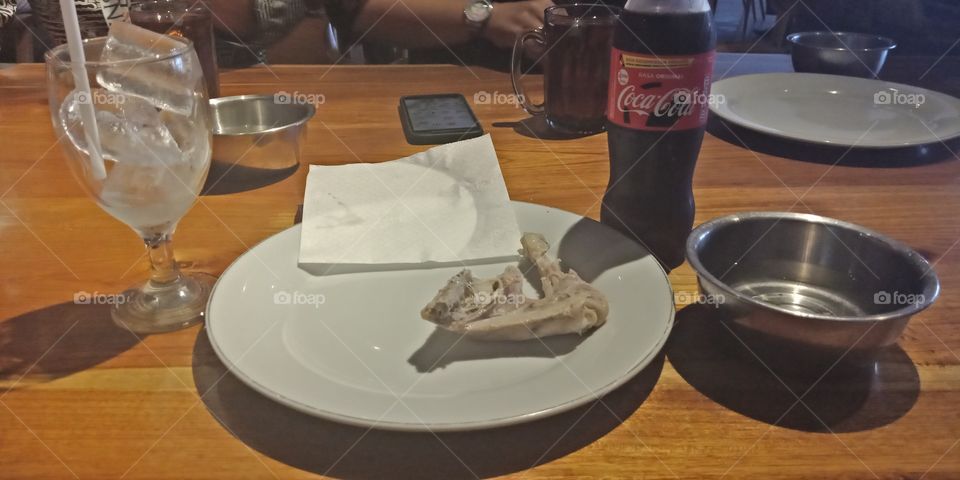 coca cola and chiken