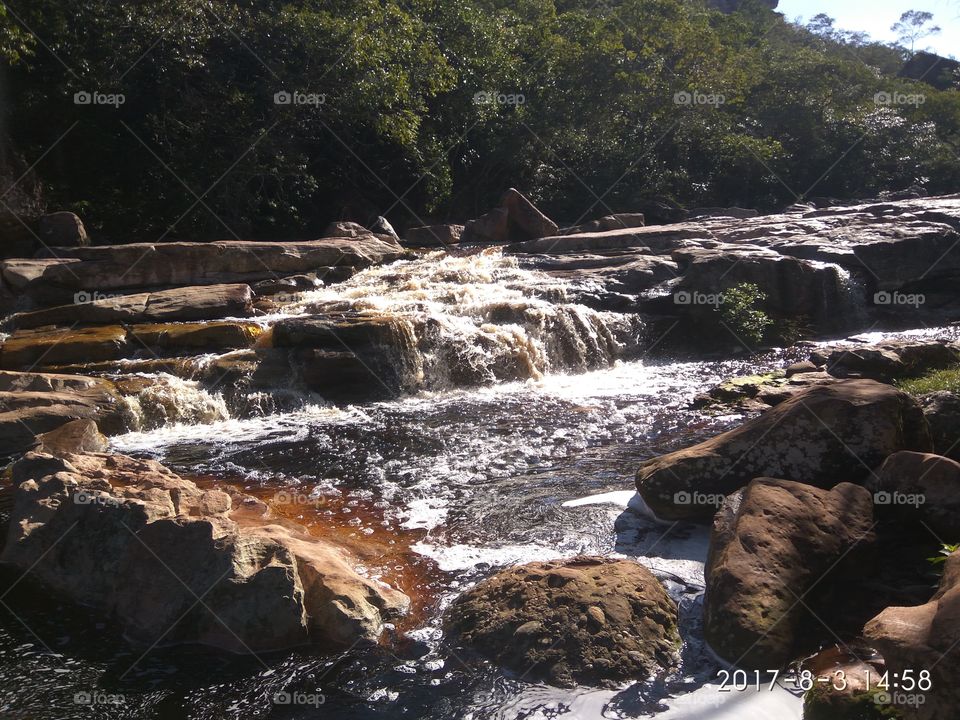 serrano Waterfall, chapada Diamantina Bahia