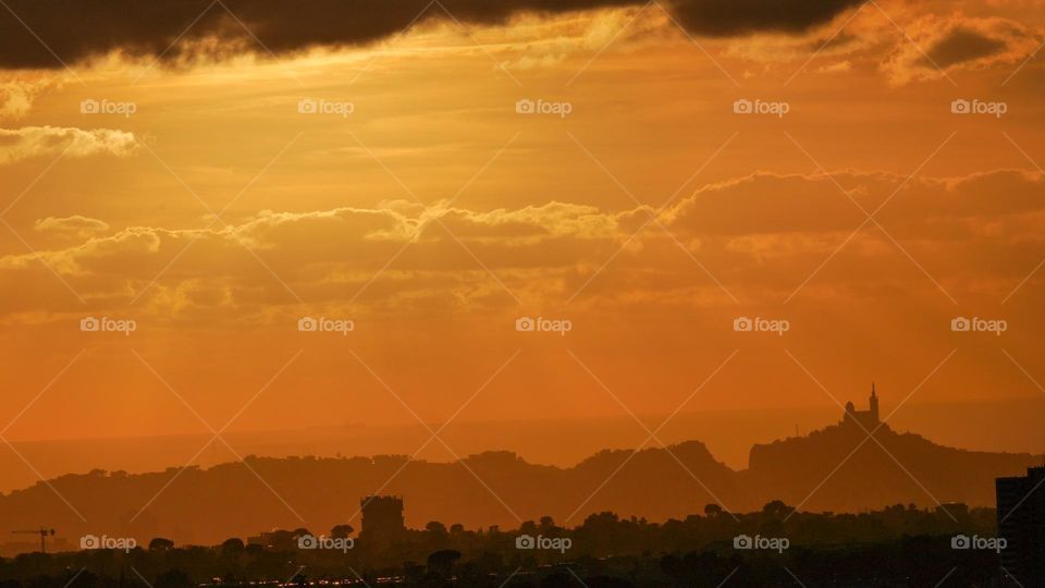 landscape on Marseille