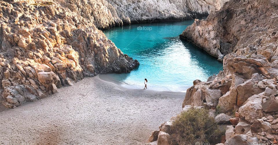 cretan beach