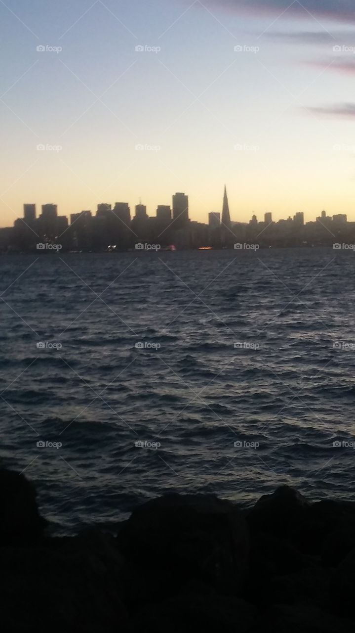 skyline of San Francisco