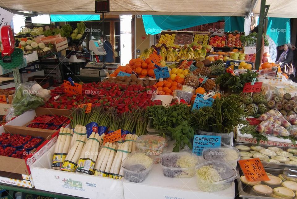 Padova market stall