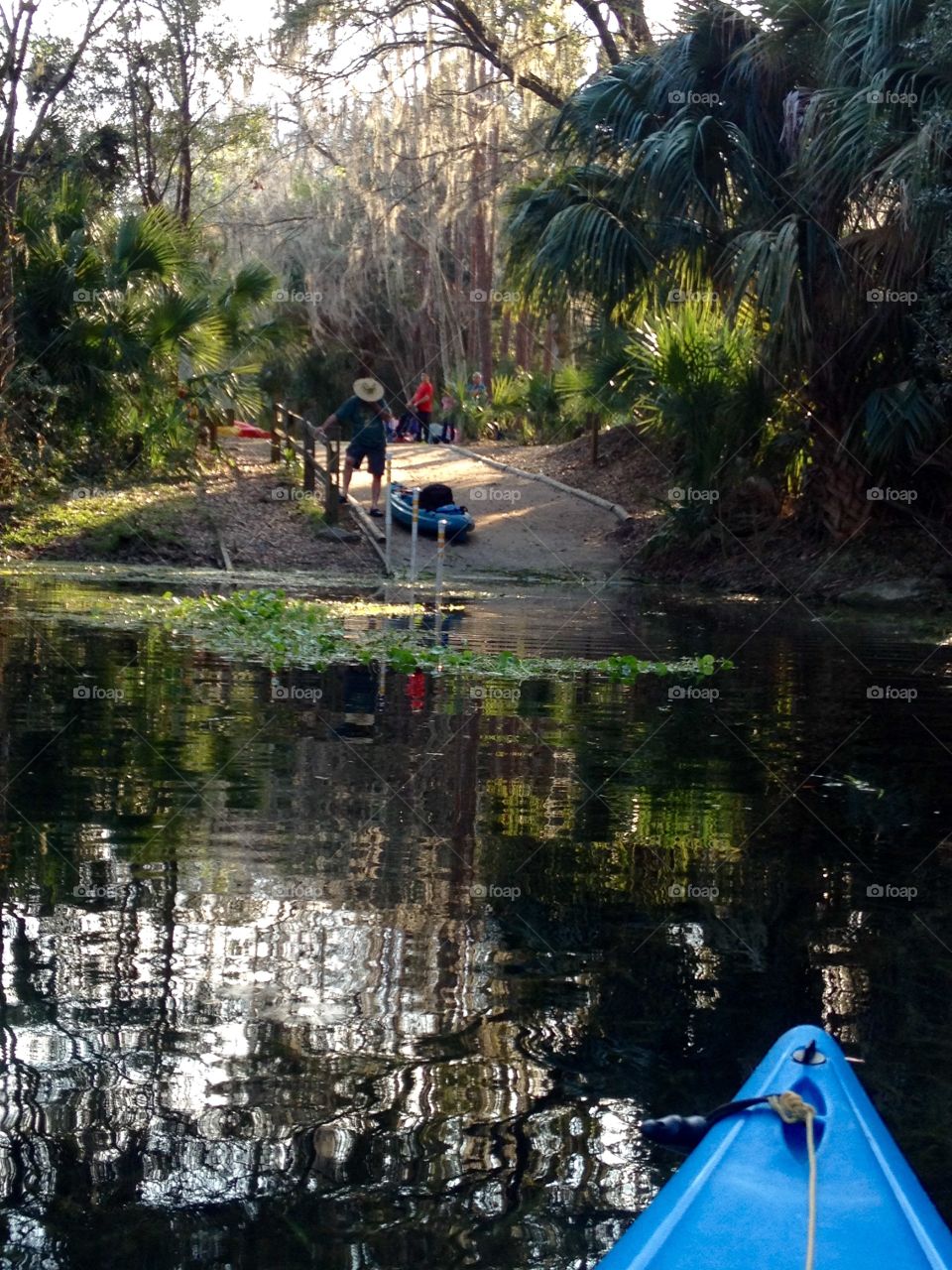 Kayaking trip is ended