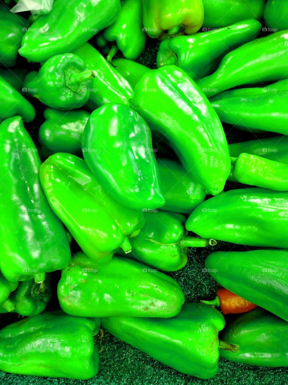 green bell pepper