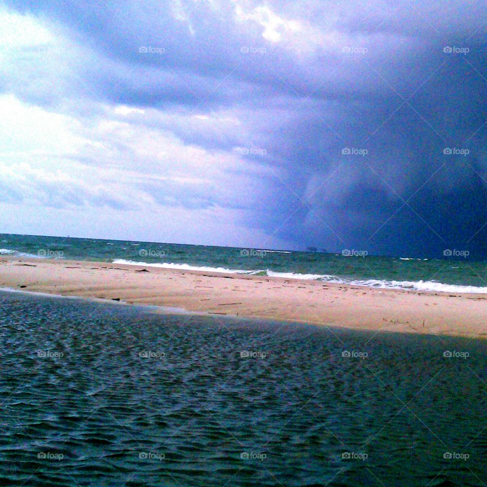 Storm Over Ocean. This Was a Storm on Dauphin Island!