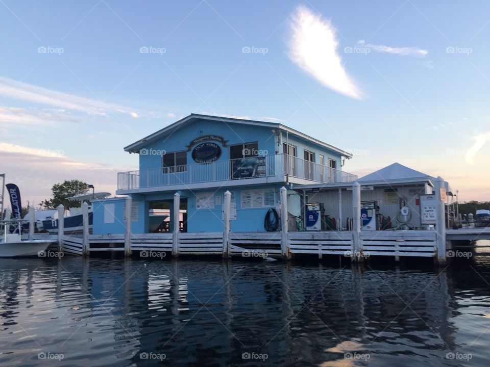 Filming of Bloodline - Mangrove Marina 