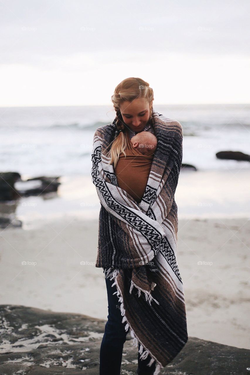 Beach, Woman, Sea, Fashion, Ocean