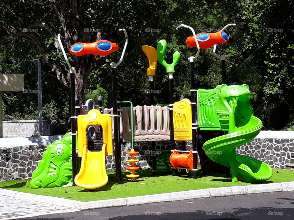 Playground, Outdoor Fun for Children to enjoy their free time, Weekends and Holidays.