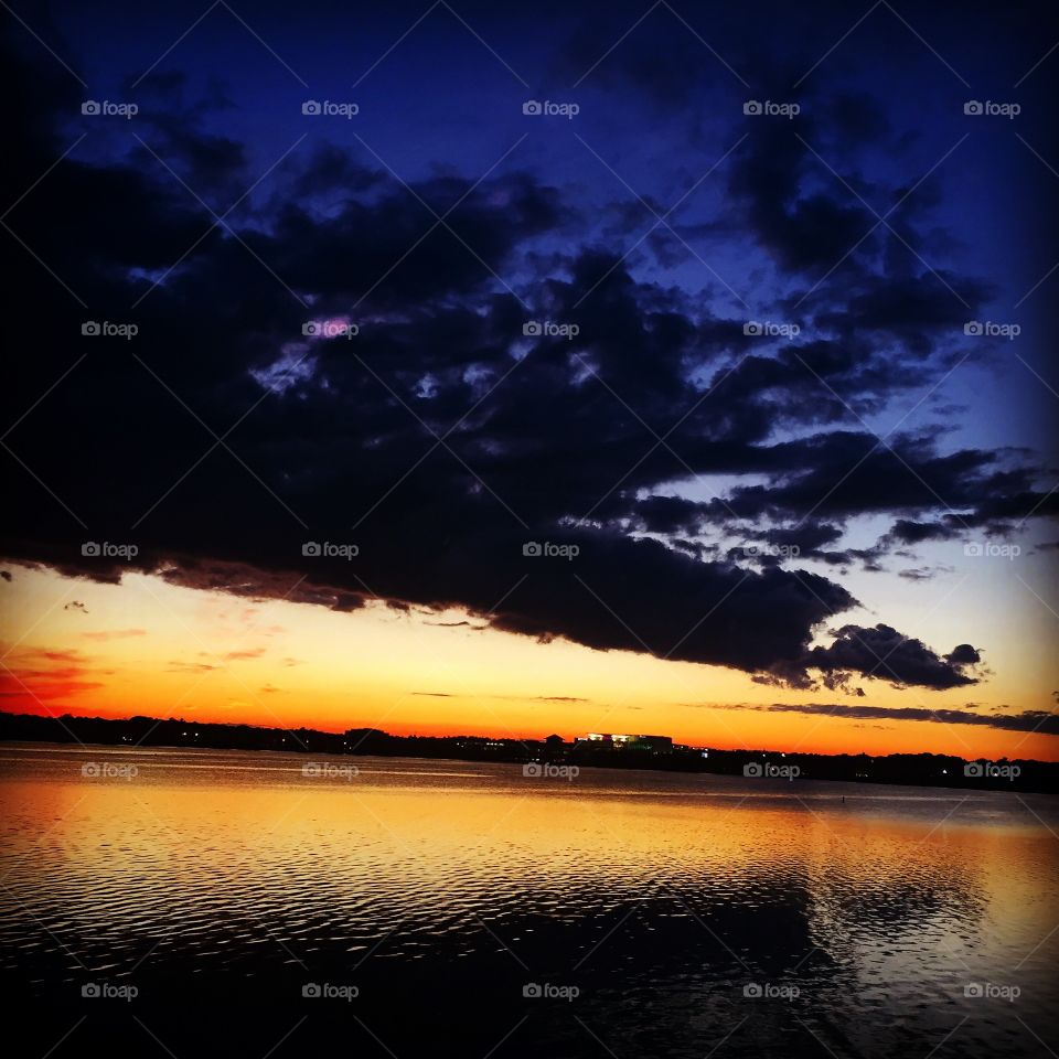 Wakefield Lake Sunset