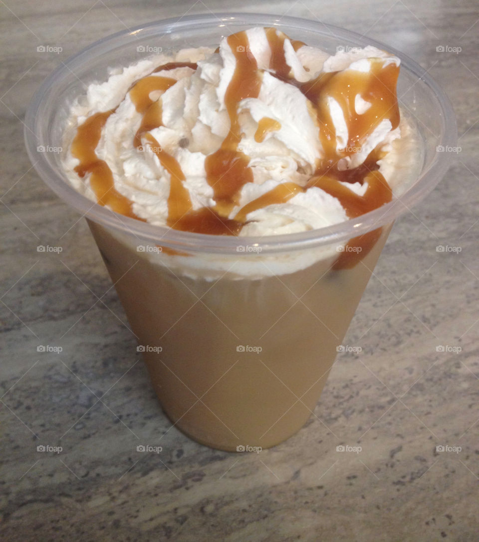 Frozen Caramel macchiato 