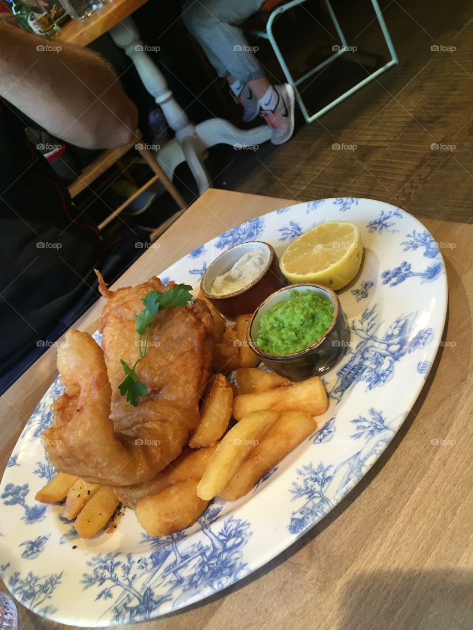 Fish and chips 