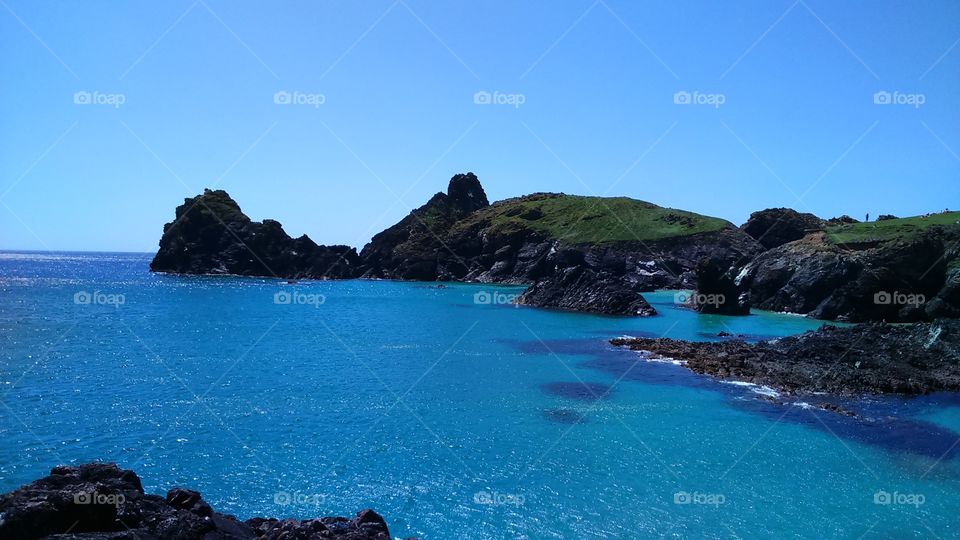 Cornish coast, UK