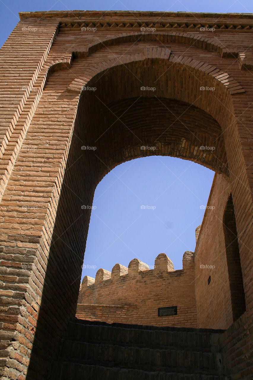 sky building brick arch by nader_esk