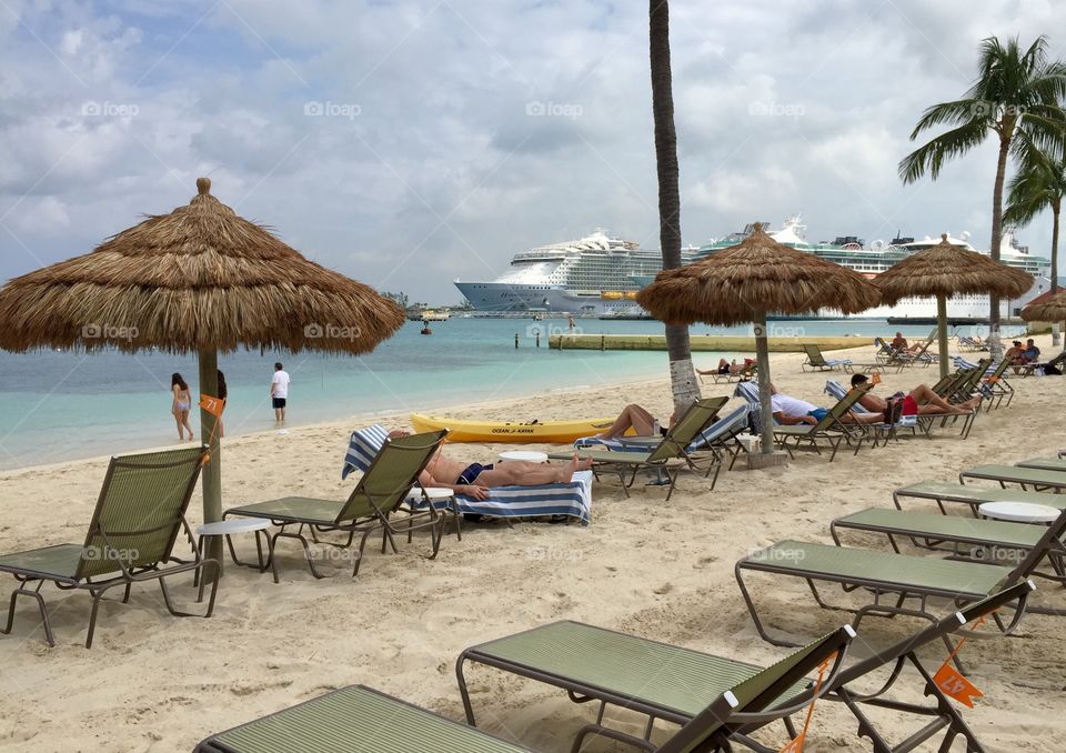 Vacation with cruise ship