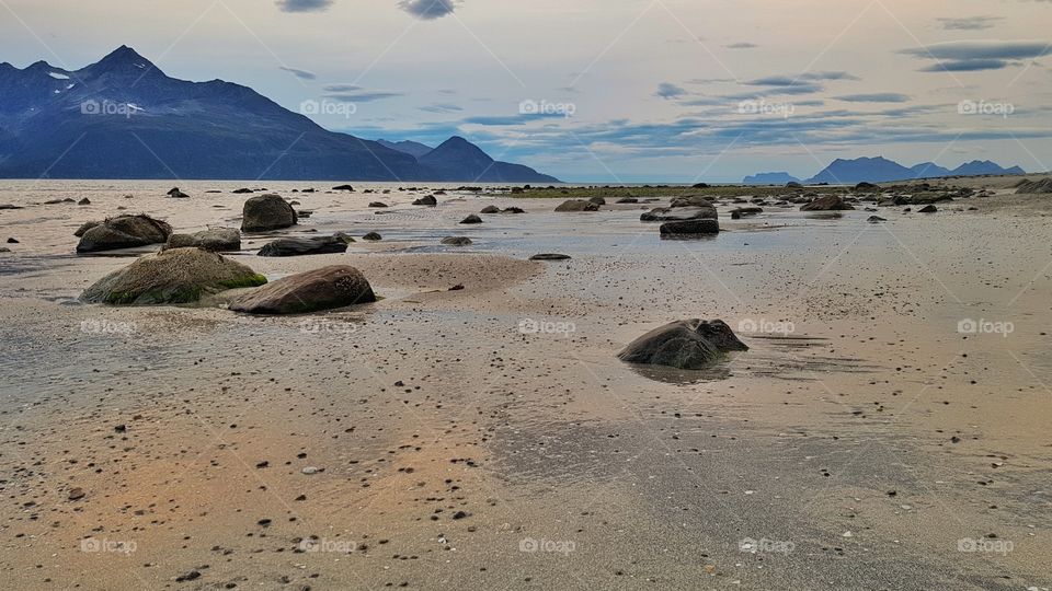 Norwegian landscape,  Uløya