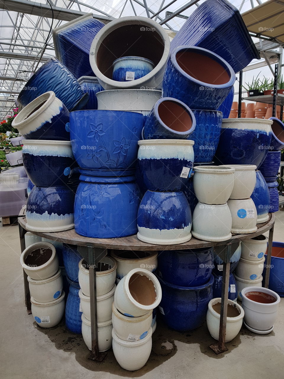 ceramic pots