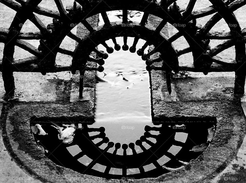 The reflections of the grid