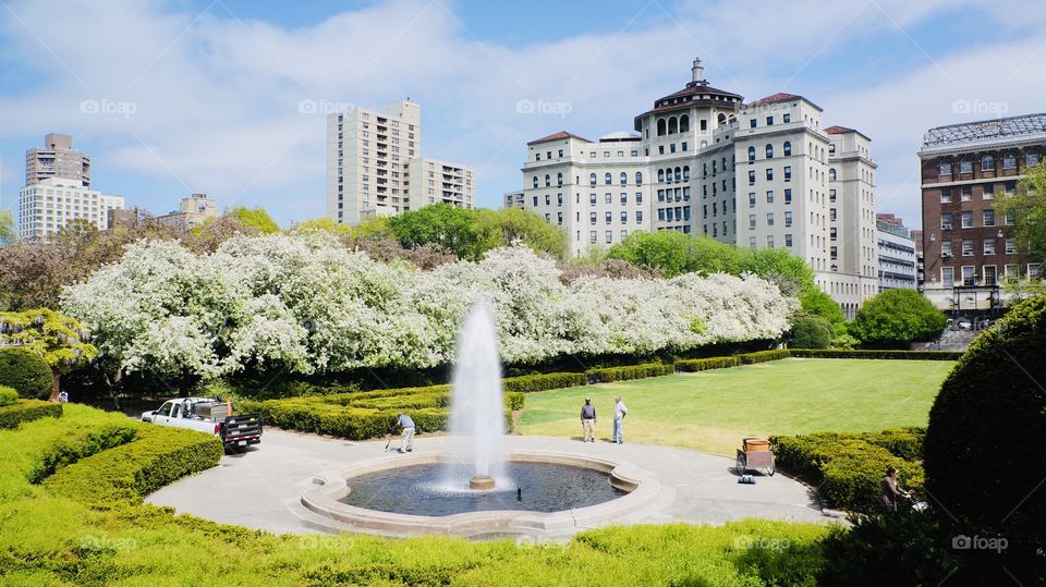 Conservatory garden Central Park 