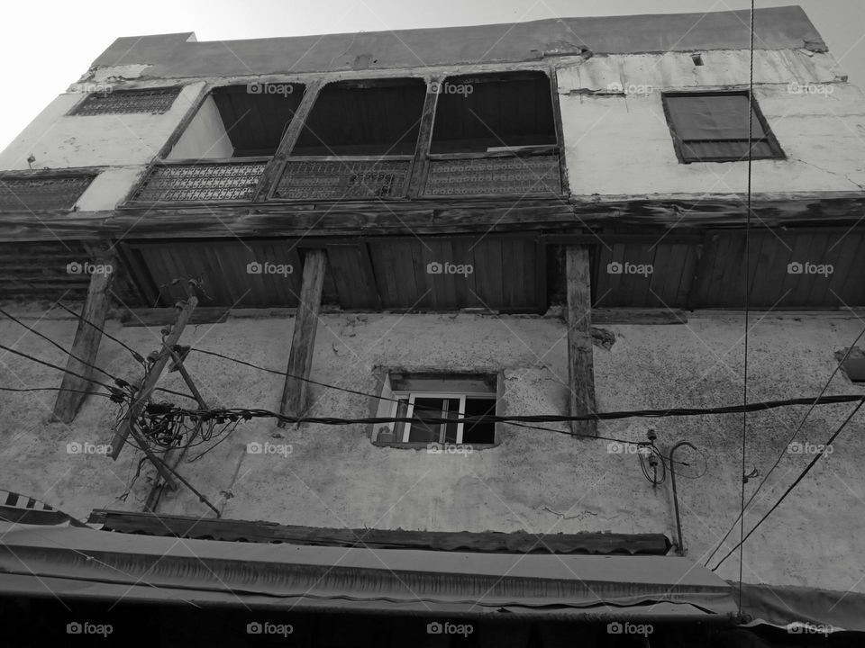 Ancien building in Sefrou city of morocco