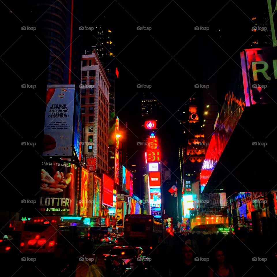 Times Square . New York City 