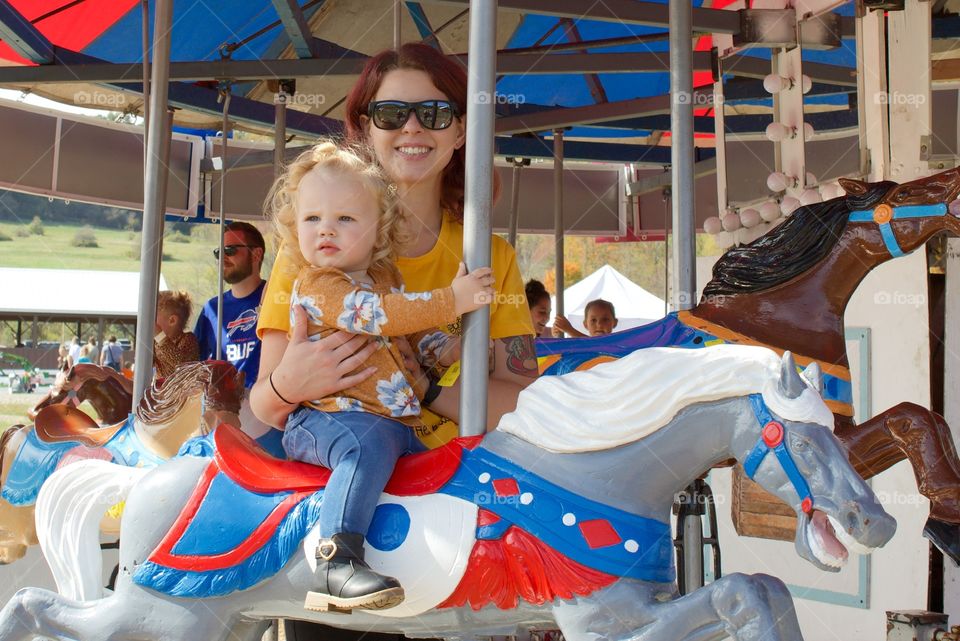 Carnival, Carousel, Fun, Child, Fairground