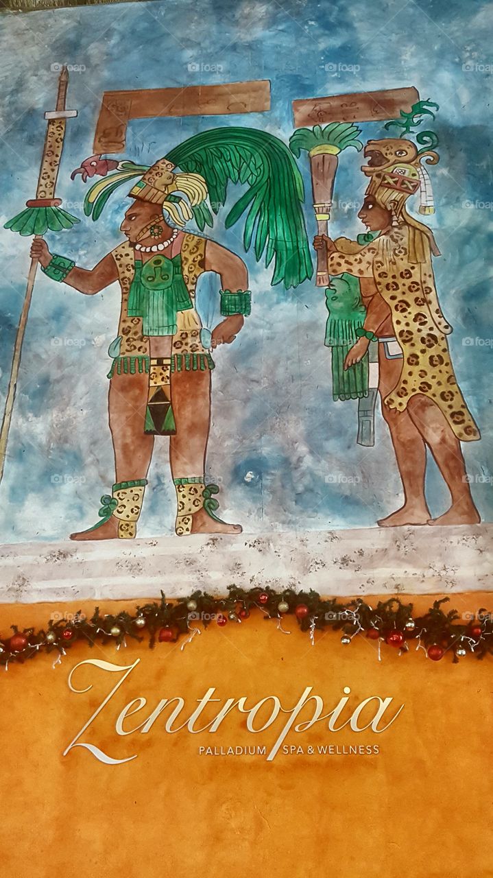 Mayan painting