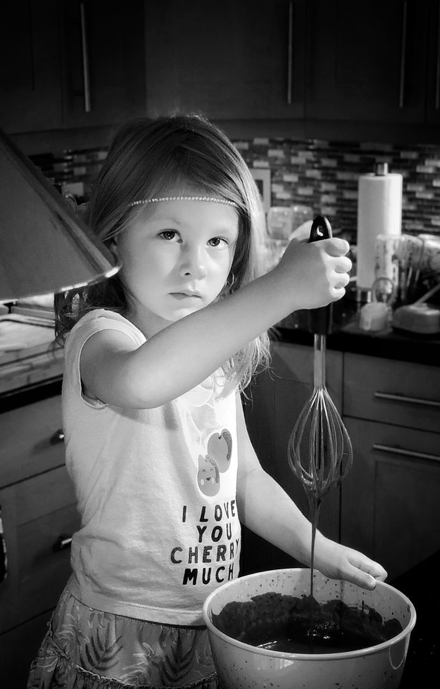 Making a cake 