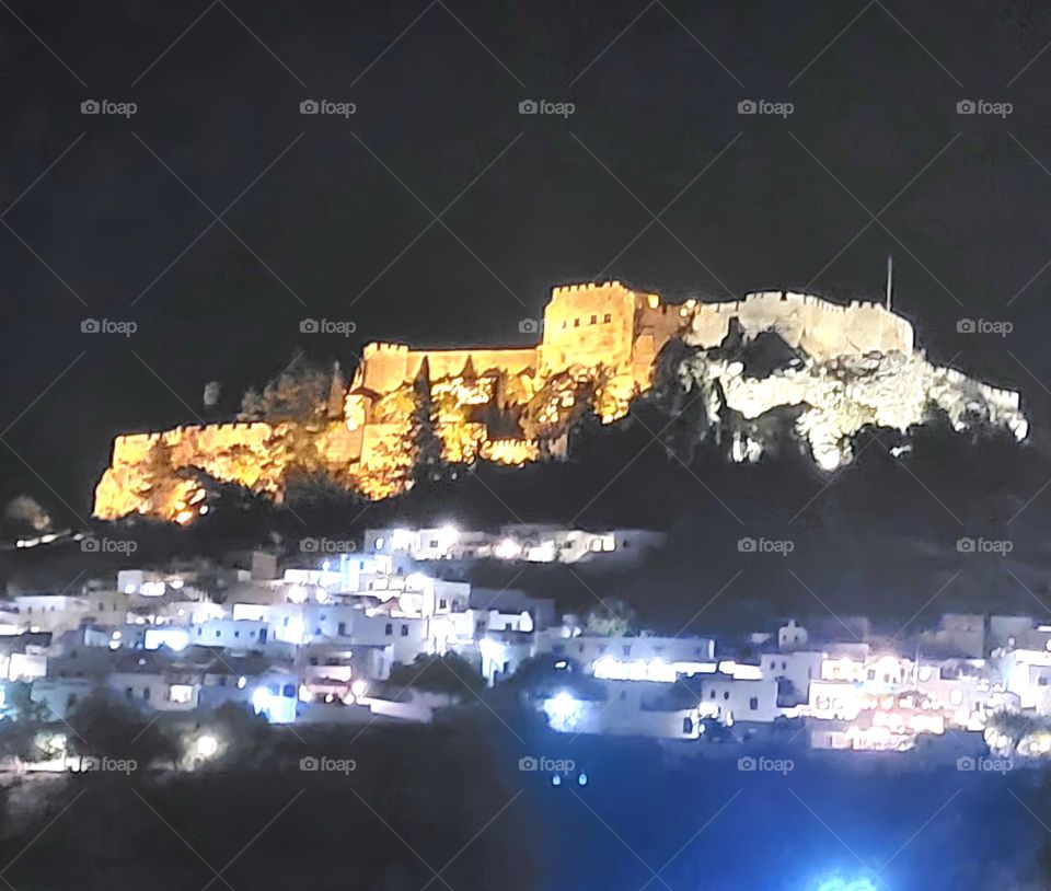 City of Lindos Rhodes