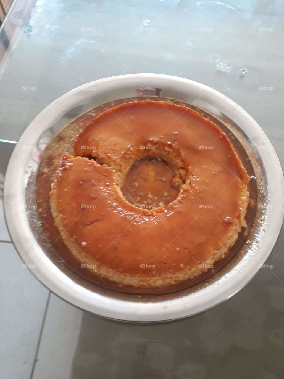 condensed milk pudding