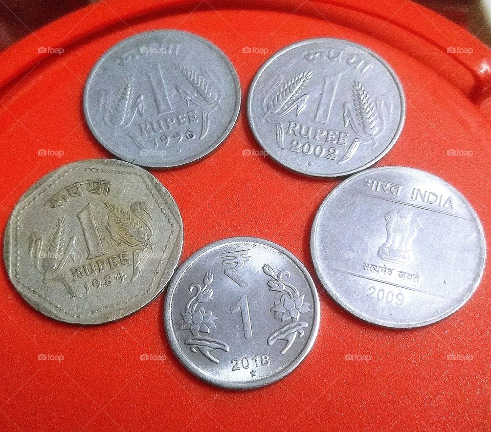 coins with different years