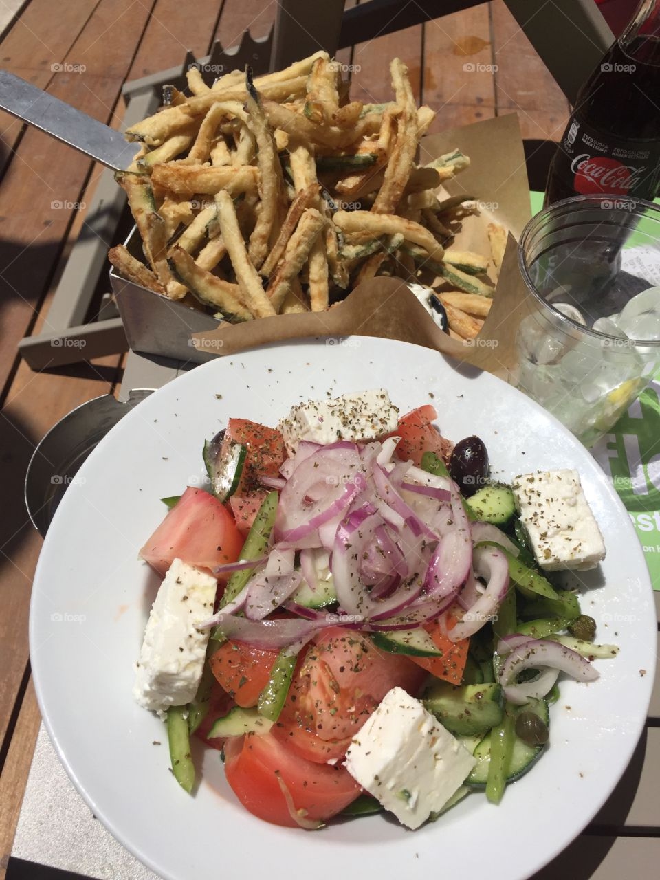 A Greek traditional lunch