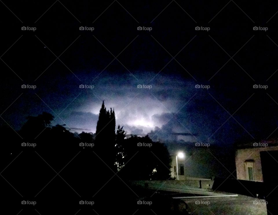 Lightening in the dark