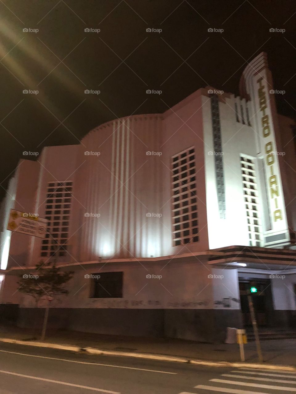 Art Deco Goiânia Theater in Brazil