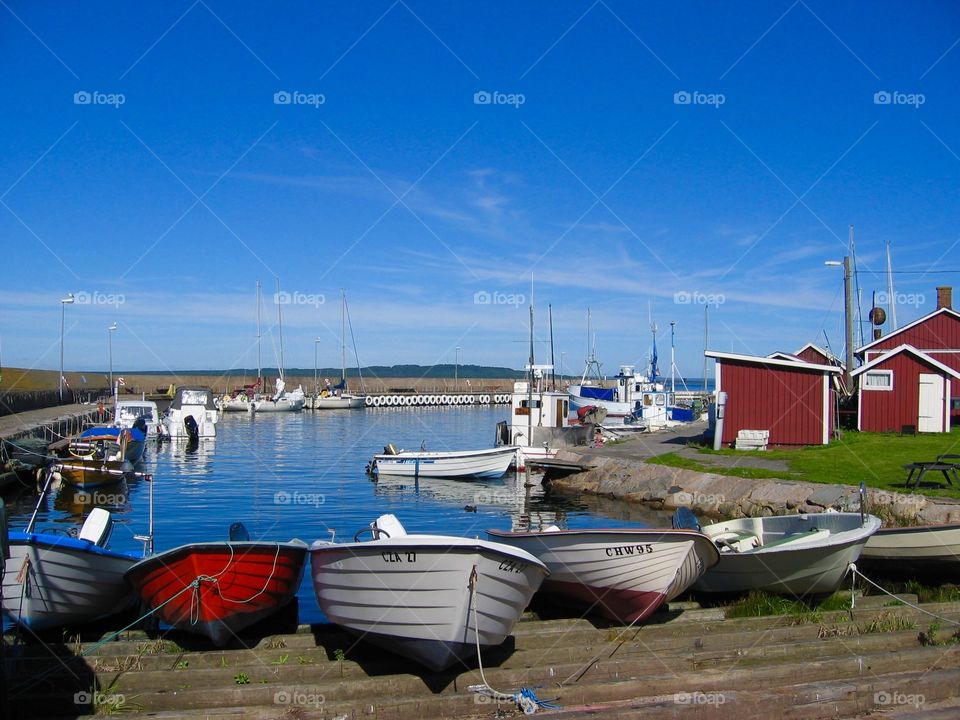 Hanö harbour
