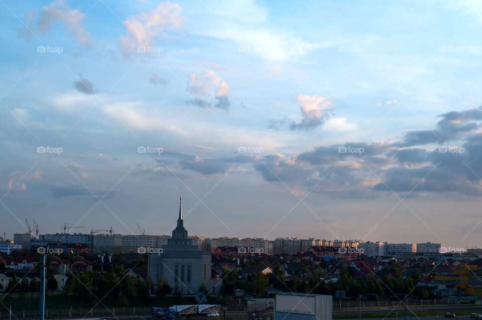 Storm cloud from Kiev