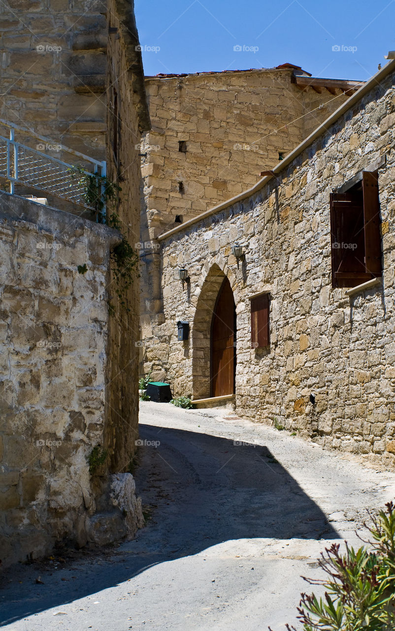 Cobbled Mediterranean street