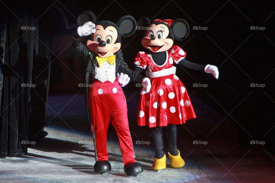 Minie e Mickey Disney