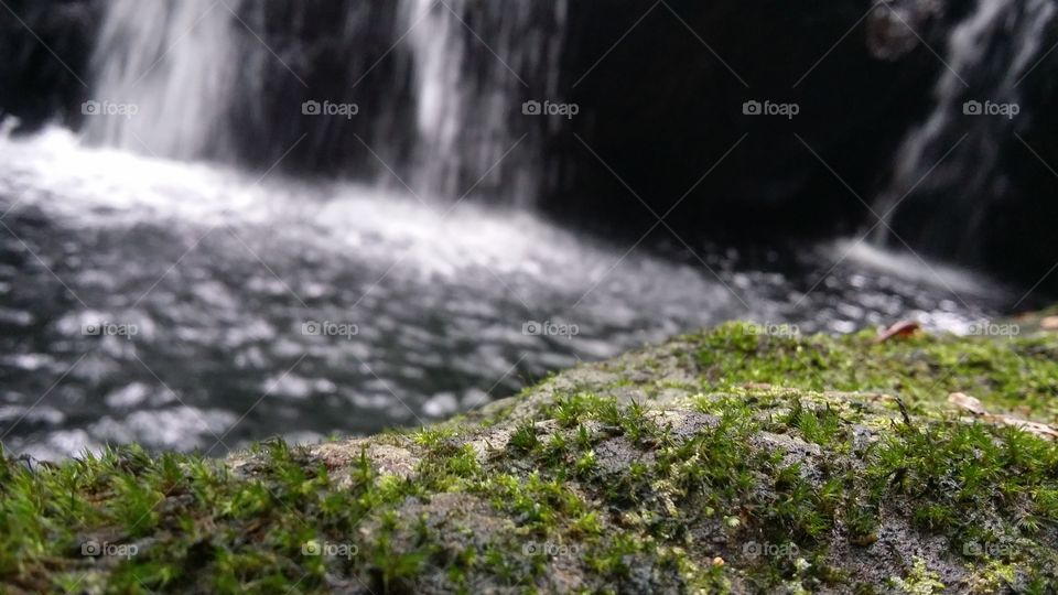 Small A waterfall