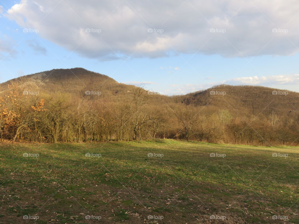 Mauntain pasture spring Bukovik Serbia